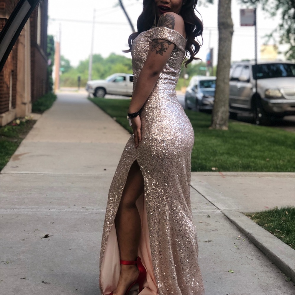 Sparkly Prom Dress